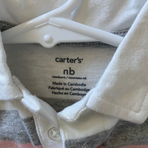 NWOT, Free with $30 purchase, Carter’s Baby Boy romper - Picture 2 of 2